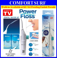 Power Floss Dental Water Jet For Oral Irrigator Caren No Batteries or Charging Requires