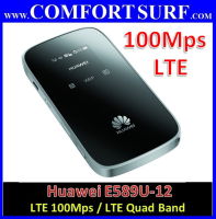 Huawei E589U-12 Full 4G LTE Quadband 100Mbps Mobile Wifi Hotspot Mifi Router