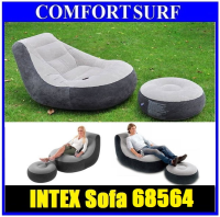 INTEX 68564 Ultra Lounge Inflatable Relaxing Single Air chair Seat Sofa