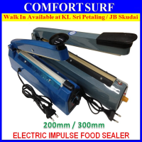 PFS-200 / PFS-300P Portable Food Heat Sealing Impulse Sealer Machine PP / PE Plastic Sealer