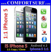 New i5 Smartphone 1:1 copy iphone 5 Android 4.2 with GPS