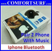 Smartphone Bluetooth Headset - Pair 2 Phone + Media support (iphone)