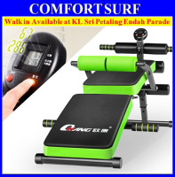 OK-201 Multifunction Foldable Gym Fitness Sit Up Bench Chair With LCD Display Counter