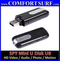 U8 Pendrive HD Spy Hidden Camera Video Photo Webcam DVR + Motion Detect