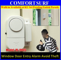 Window Door Entry Wireless Alarm System Detector Protection Security window alarm clock anti theft