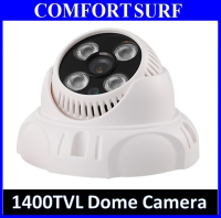 1400TVL SecurEyes CCTV Dome Camera 1/4" IR Infrared Color 4PC Taiwan Array LAMP