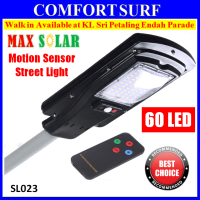 MaxSolar SL023 30W 60pcs LED Solar Powered Street Light Road Lamp Outdoor Yard Flood Garden Spot Lamp lights