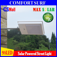 MaxSolar SL034 98pcs LED Solar Powered Street Lamp Light Road Outdoor Yard Flood Garden Spot Lamp lights