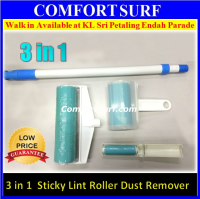 3 in 1 Reusable and washable Sticky roller