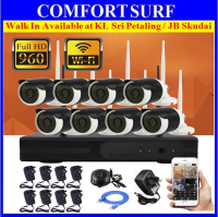 Standalone 960P 1.3MP HD 4CH / 8CH Wireless CCTV SYSTEM NVR Recorder IP CCTV Camera