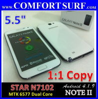 5.5' Star N7102 Galaxy Note II 1:1 Android 4.1.9 3G SmartPhone
