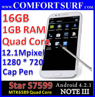 5.8' Star S7599 MTK6589 16GB Quad Core Android 4.2.1 GPS SmartPhone