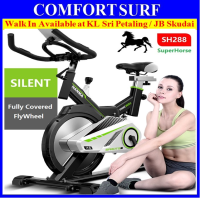 Superhorse SH288 Home Gym Fitness Spinning Bicycle Cycling Exercise Bike With Spring