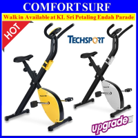 NEW Gym Fitness TechSport X Bike Foldable Sport Equipment Belt Exercise Bicycle Cycle Bike