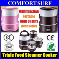 Multifunctional Food Steamer Electronic Rice Cooker Lunch Box