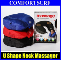 Total U Neck Massage Pillow Relax Music Best Rest Travel Massager
