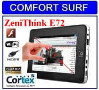 7 inch Zenithink E72 Cortex-A9 1Ghz Android 4.03 Tablet PC