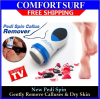 New! Pedi Spin - Gently Removes Calluses & Dry Skin