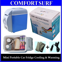 7.5L Portable Car Electronic 2-in-1 Cooling & Warming Refrigerator Fridge Storage
