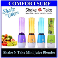 Shake N Take 3 3rd Generation Mini Juice Blender 2 Bottle