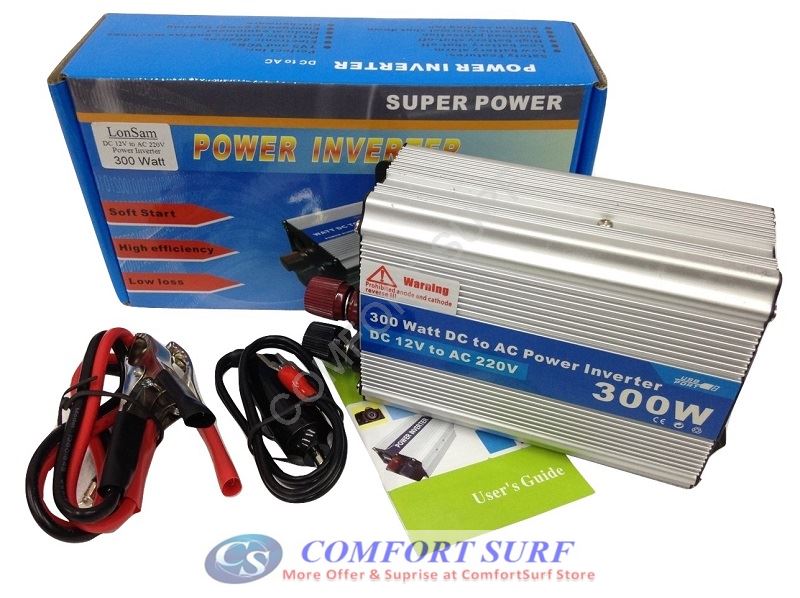 Brand new quality Car Power Inverter 150W / 200W / 300W / 500W / 1000W DC 12V to AC 220V + USB 5V