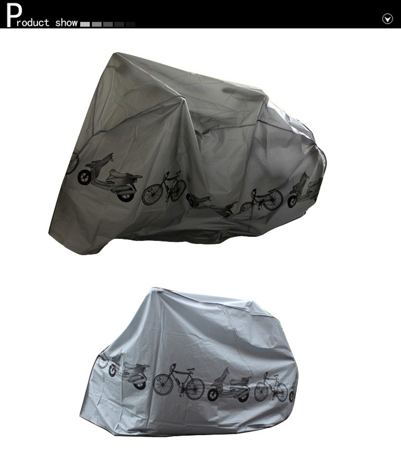 Motorcycle Motorbike Cycling Scooter Garage Waterproof Rain Dust Sunlight M & L Size Cover
