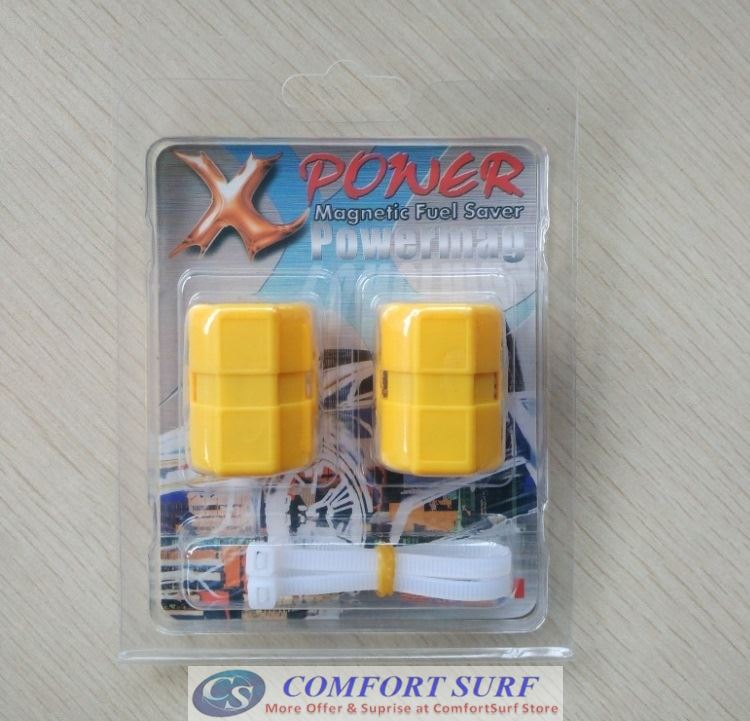 2 Pieces X-Power Magnetic Fuel Saver for All type Petrol Diesel Gas Car Motor Vehicle