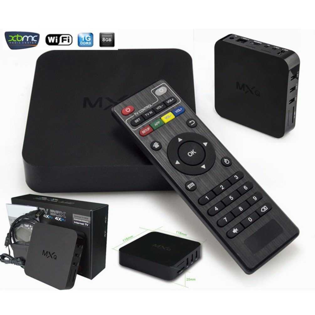 Latest MXQ Amlogic S805 Quad Core Android 4.4 Smart TV Box optional Air Keyboard Mouse