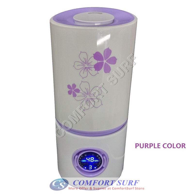 NEW Ultrasonic Smart LCD Humidifer HX-528 Air Purifier Humidifier Aroma Diffuser