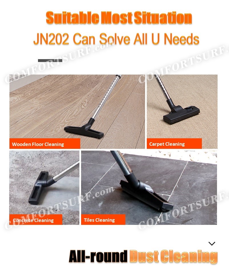 Multifunction Heavy Duty Powerful 1000W 3-in-1 Dry / Wet / Blower Vacuum Cleaner With 15L Stainless Steel Container