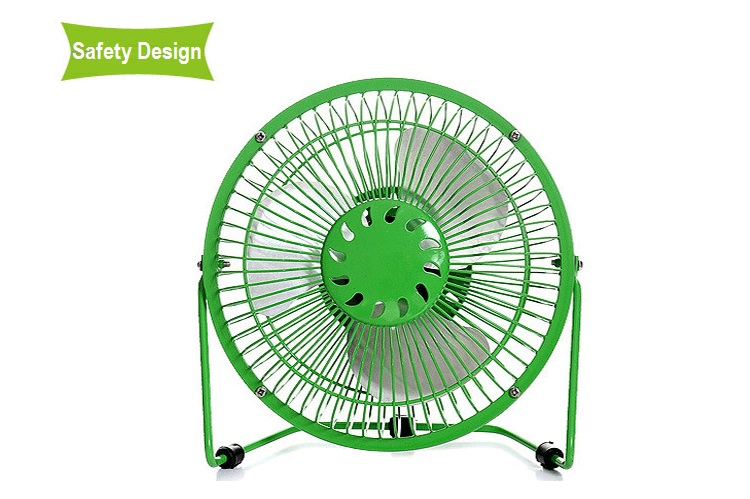 6"Portable Lightweight Super Mute Mini USB Rotatable Fan