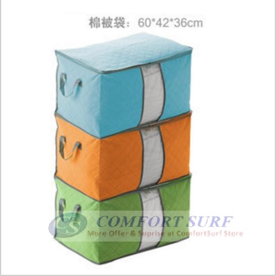 Large Portable Color Bamboo Fiber Non-Woven Storage