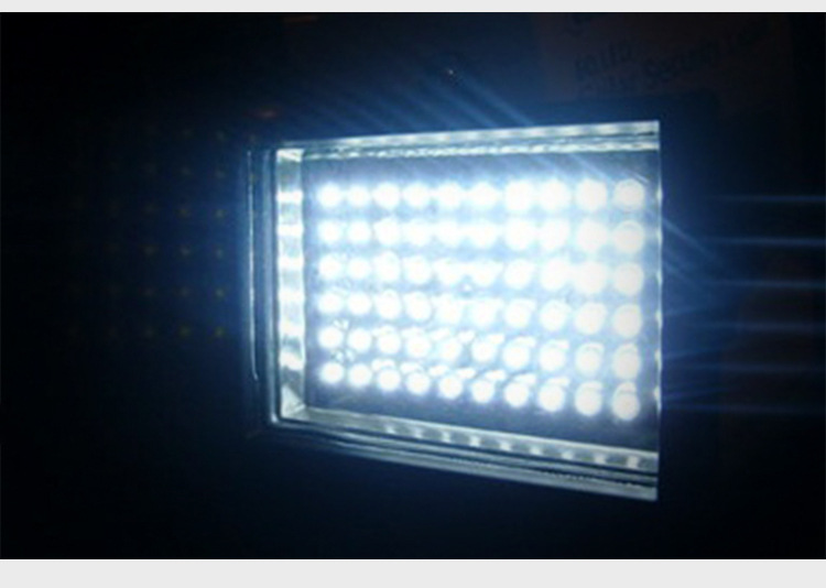 MAX Solar Power Super Bright 60 LEDs Security Motion Sensor Light 3 Modes Adjustable (SENS/TIME/LUX)