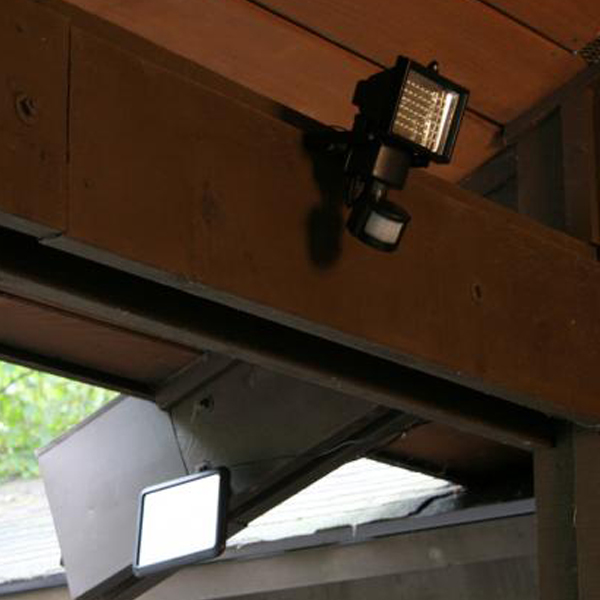 MAX Solar Power Super Bright 60 LEDs Security Motion Sensor Light 3 Modes Adjustable (SENS/TIME/LUX)