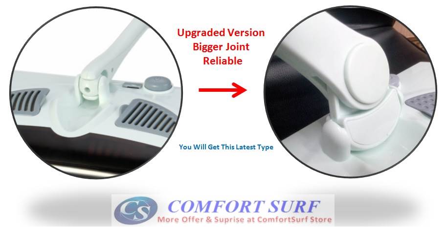 Rechargeable 2-in-1 Cordless Electric Sweeper and Mop Function Auto Sweep Cleaner