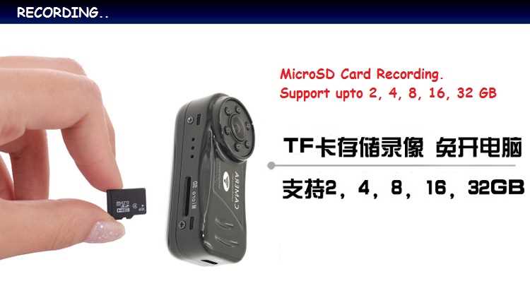 World Smallest MD81s-IR MD81s-6 P2P Wireless IP Camera With IR Night Vision Wifi Sport Mini DV Camcorder DVR Recorder