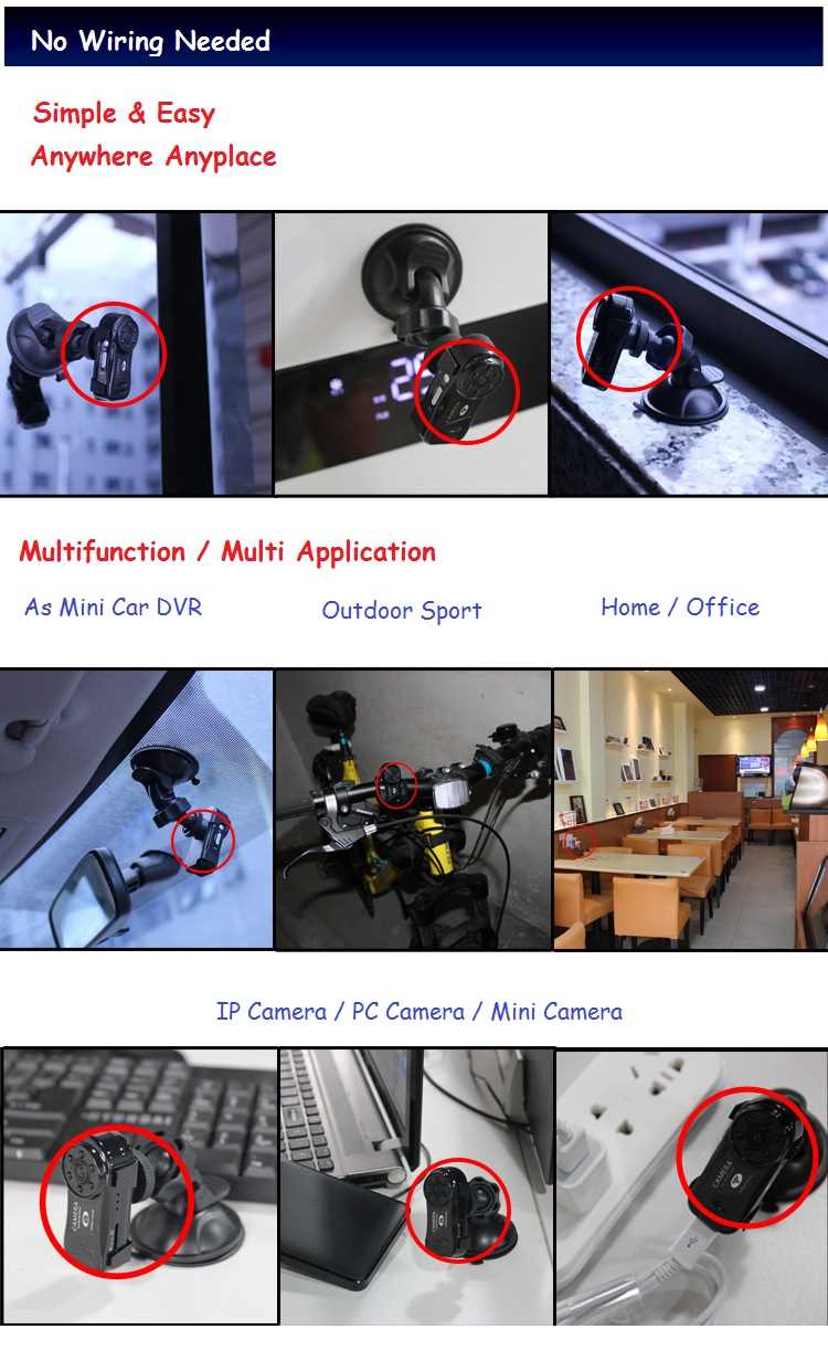 World Smallest MD81s-IR MD81s-6 P2P Wireless IP Camera With IR Night Vision Wifi Sport Mini DV Camcorder DVR Recorder