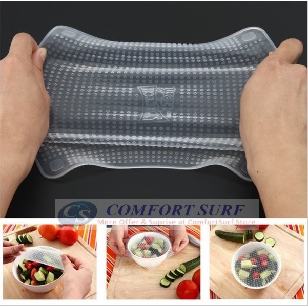 Stretch & Fresh Reusable Silicone Food Wrap