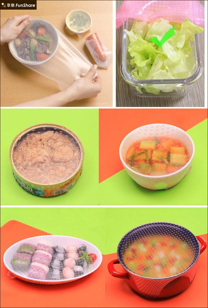 Stretch & Fresh Reusable Silicone Food Wrap