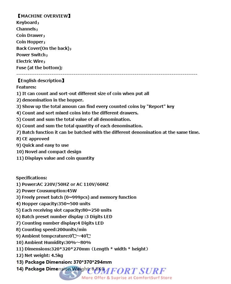 BANKER AUTO COIN SORTER COIN COUNTER MACHINE WITH LCD DISPLAY MALAYSIA COIN CUSTOMIZED HEAVY DUTY