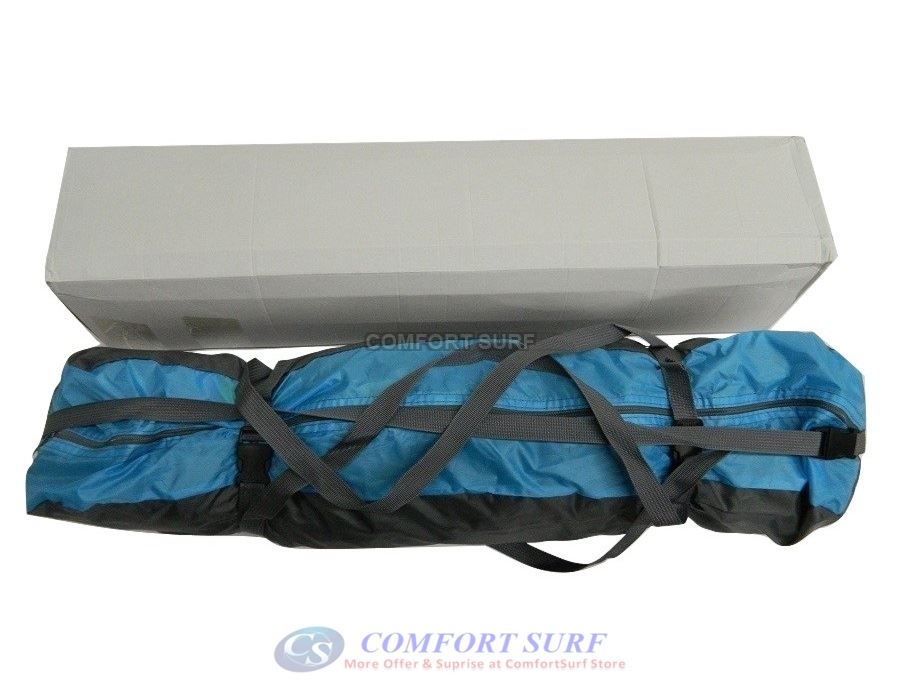 New Outdoor Double Layer Double Door + Dual Use Waterproof Automatic Camping Tent 3/4 Persons + Free Carry Bag