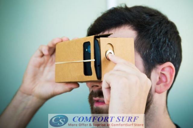 High Quality Google Cardboard Virtual Reality VR DIY 3D Glasses Smart Phone 3D Cinema (Support NFC)
