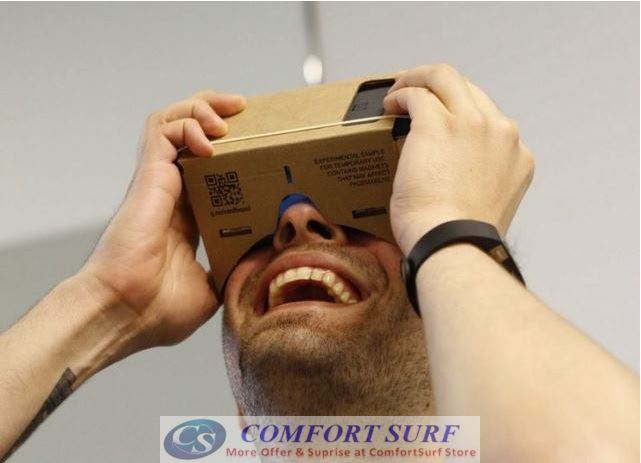 High Quality Google Cardboard Virtual Reality VR DIY 3D Glasses Smart Phone 3D Cinema (Support NFC)