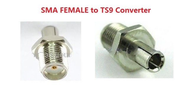 SMAL FEMALE TO TS9 CONVERTER