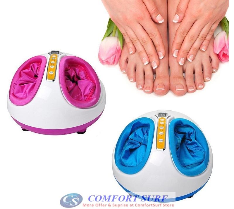 2016 Multifunctional Foot Massager Rolling Kneading Air Pressure Shiatsu Heating Heat Therapy