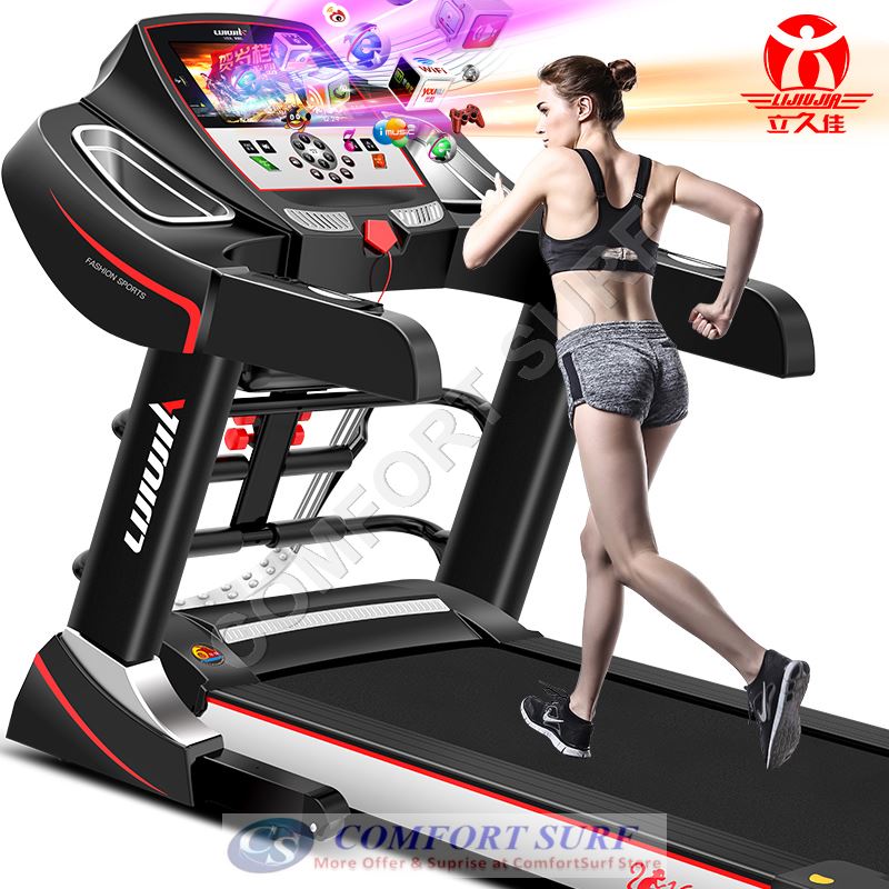 NEW 3.0HP AD818 Treadmill 7inch Color LCD Display / Electric Incline Decline Home Fitness Gym Running Walking Equipment NEW 3.0HP AD818 Treadmill 7inch Color LCD Display / Electric Incline Decline Home Fitness Gym Running Walking Equipment