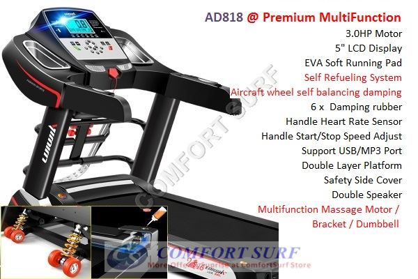 AD818_Treadmill@Premium_Multifunction AD818_Treadmill@Premium_Multifunction