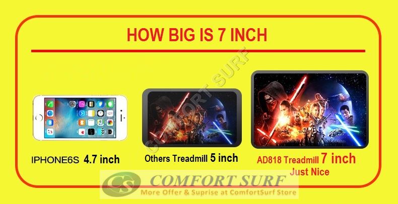 NEW 3.0HP AD818 Treadmill 7inch Color LCD Display / Electric Incline Decline Home Fitness Gym Running Walking Equipment NEW 3.0HP AD818 Treadmill 7inch Color LCD Display / Electric Incline Decline Home Fitness Gym Running Walking Equipment