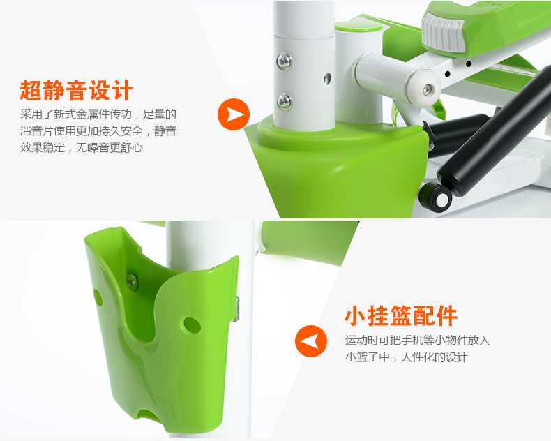 Upgraded Twister swing stepper with handle, LCD counter, resistance hydraulic, Updown Left Right Swing quicker Slimming burning fat then jogging excercise