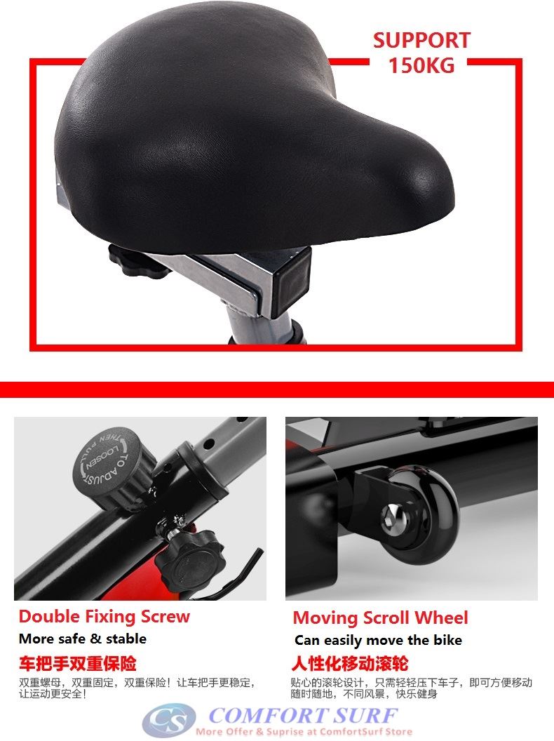 QMK-1688 Home Gym / Fitness Equipment Spinning Bicycle / Cycling Exercise Bike